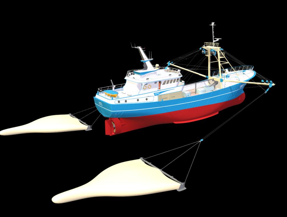 سفينة صيد Grandsea 32m Ocean Outrigger Trawler Side Beam زوج سفينة صيد للبيع