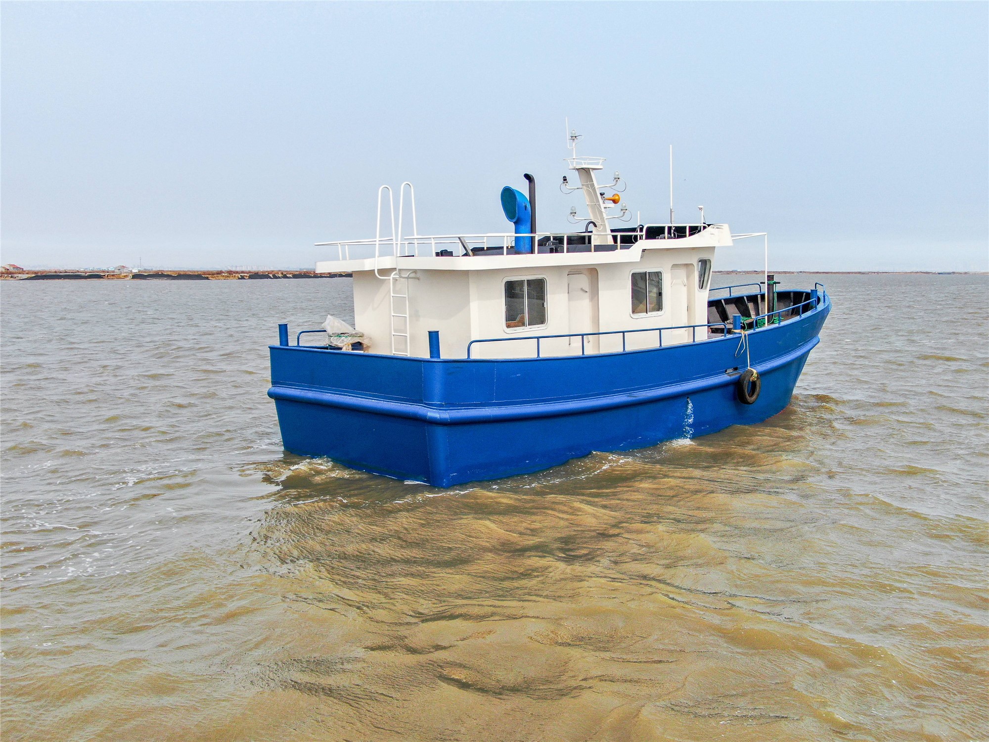 قارب صيد تجاري من مادة الفولاذ بطول 14 مترًا من Grandsea للبيع