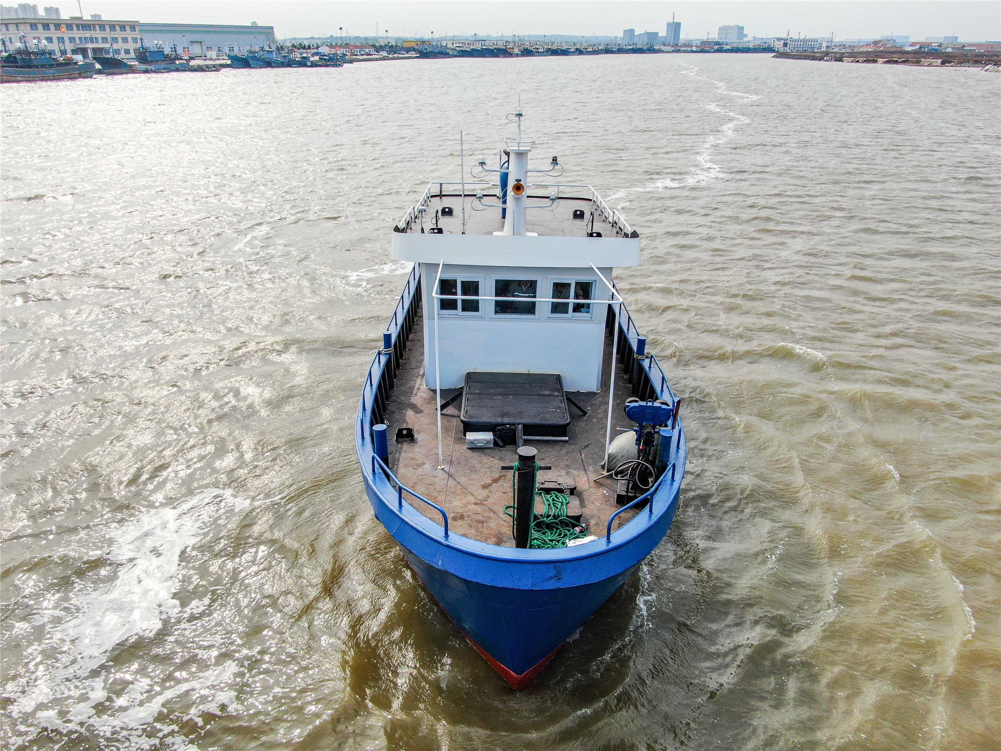 قارب صيد تجاري من مادة الفولاذ بطول 14 مترًا من Grandsea للبيع