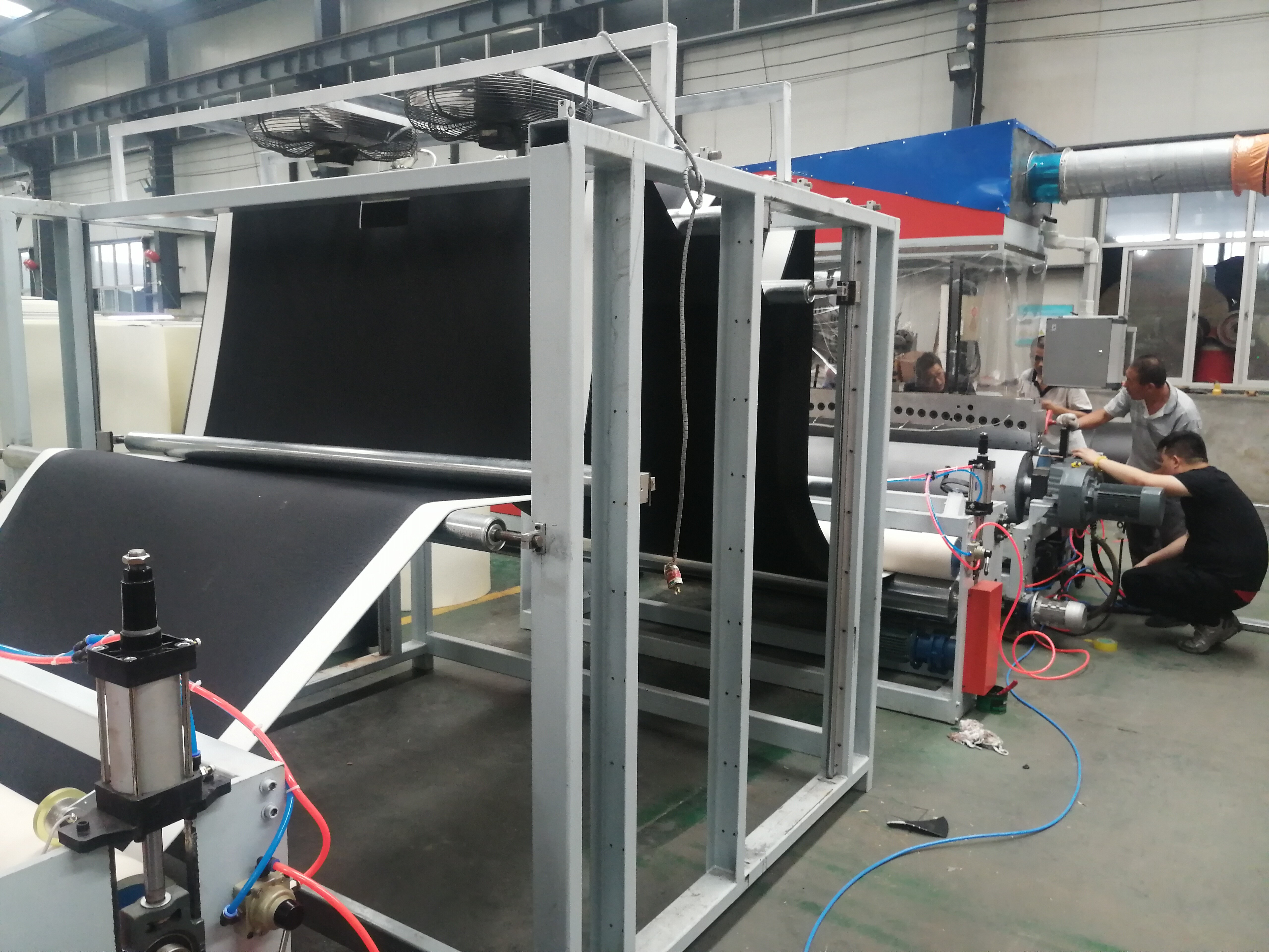 PE TPE EVA Car Mat Coating Machine