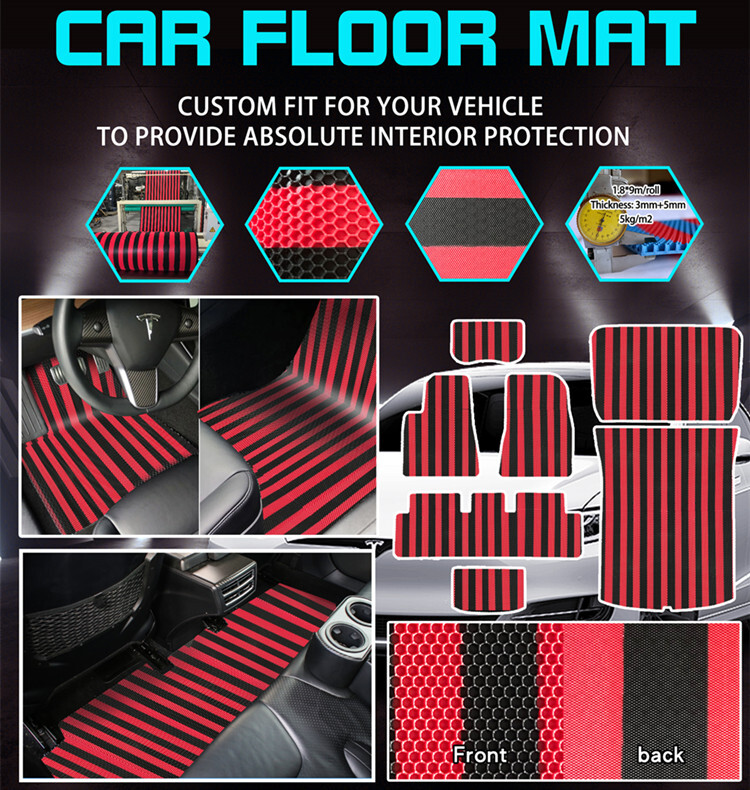 PE TPE EVA Car Mat Coating Machine
