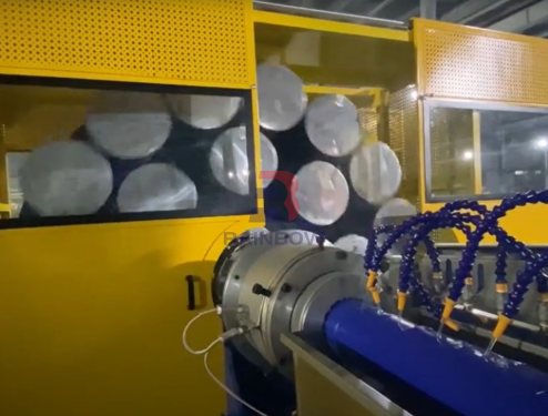 PVC PP PE Layflat Hose Production Line