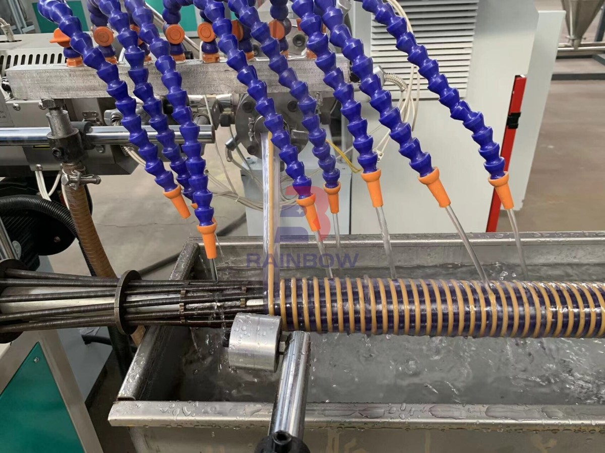PVC Spiral Reinforced Flexible suction Hose Making Machine PVC Spiral Reinforced Flexible suction Hose Making Machine