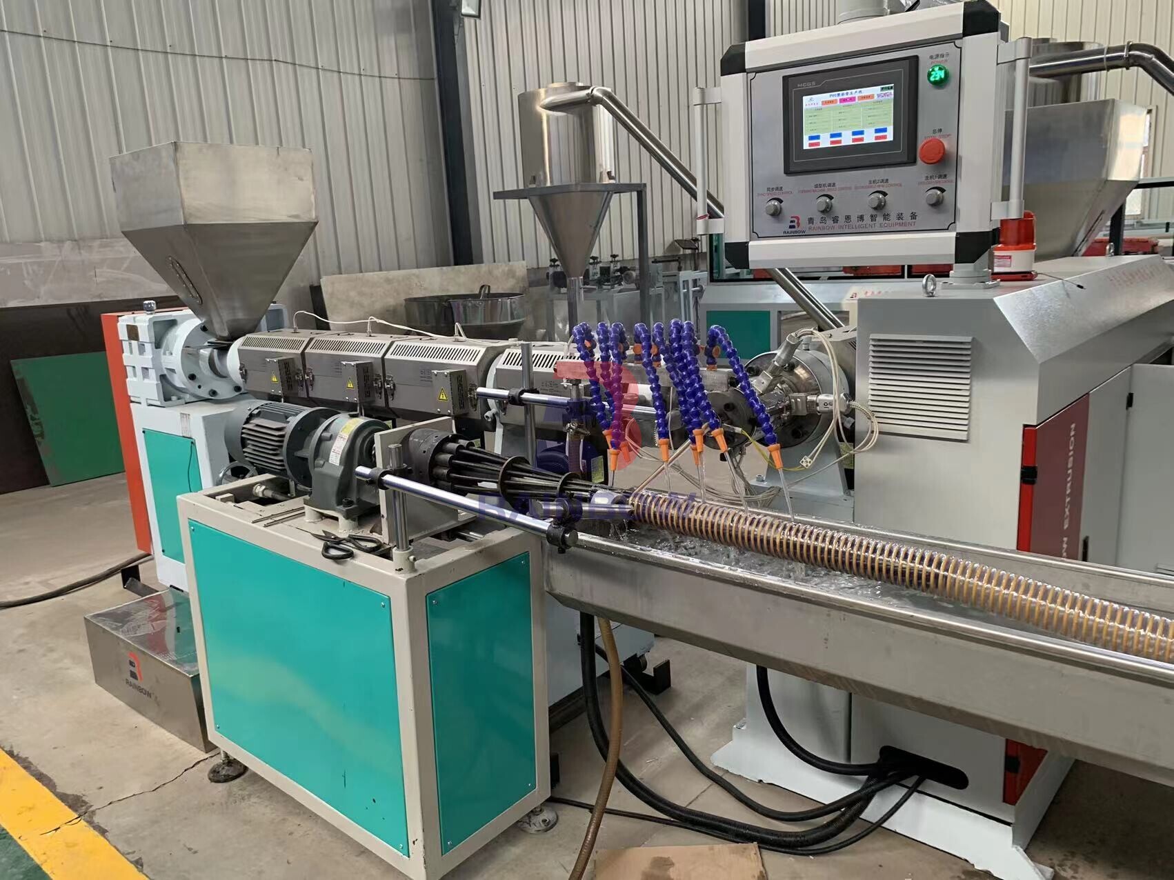 PVC Spiral Suction Hose Making Machine