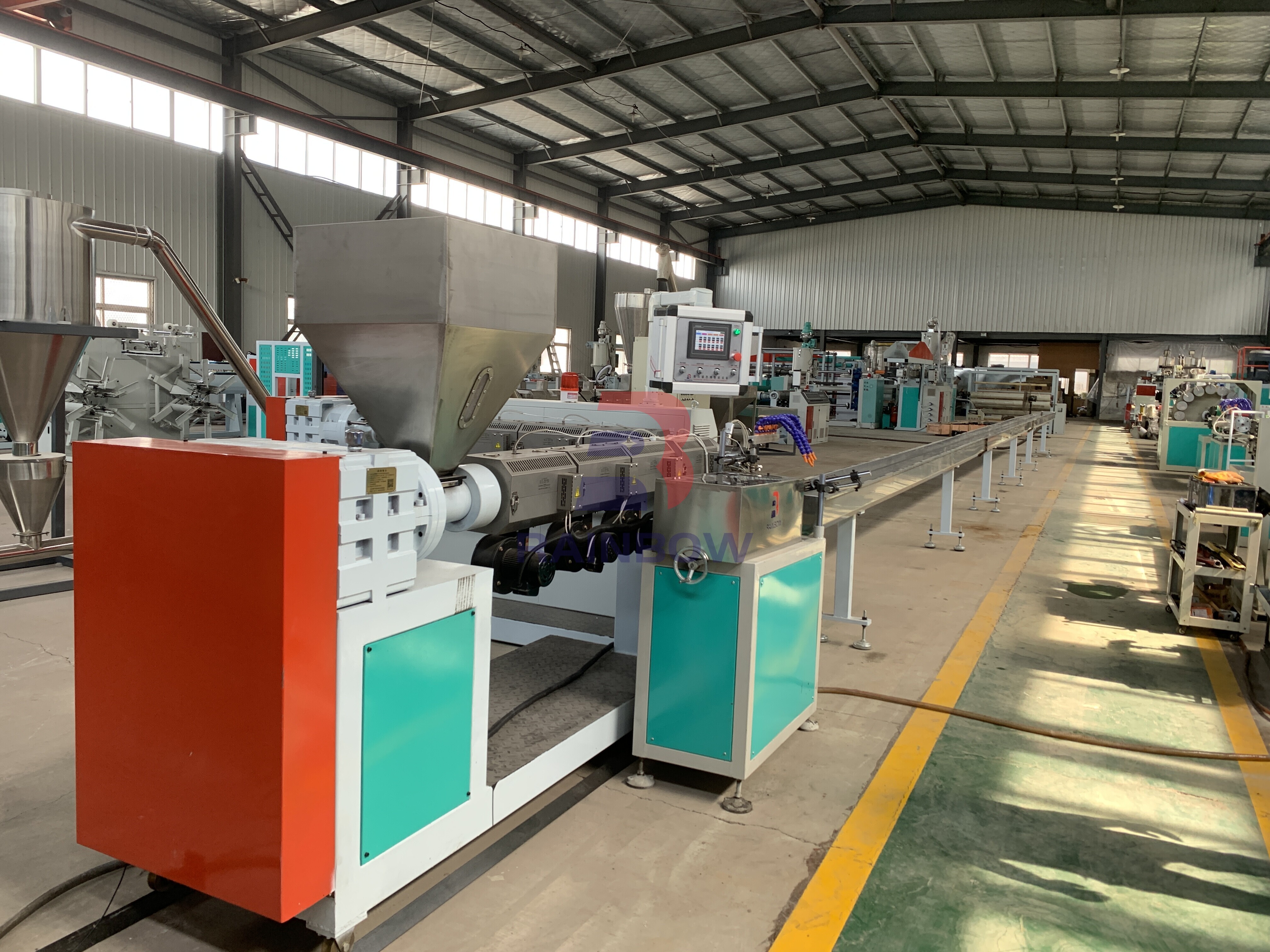 PVC Spiral Suction Hose Making Machine
