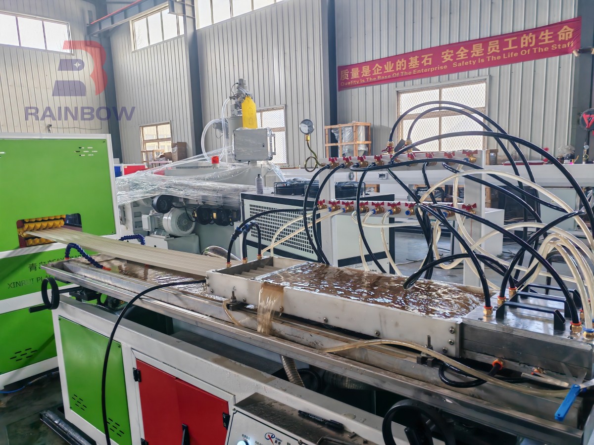plastic corner bead profile extrusion machine