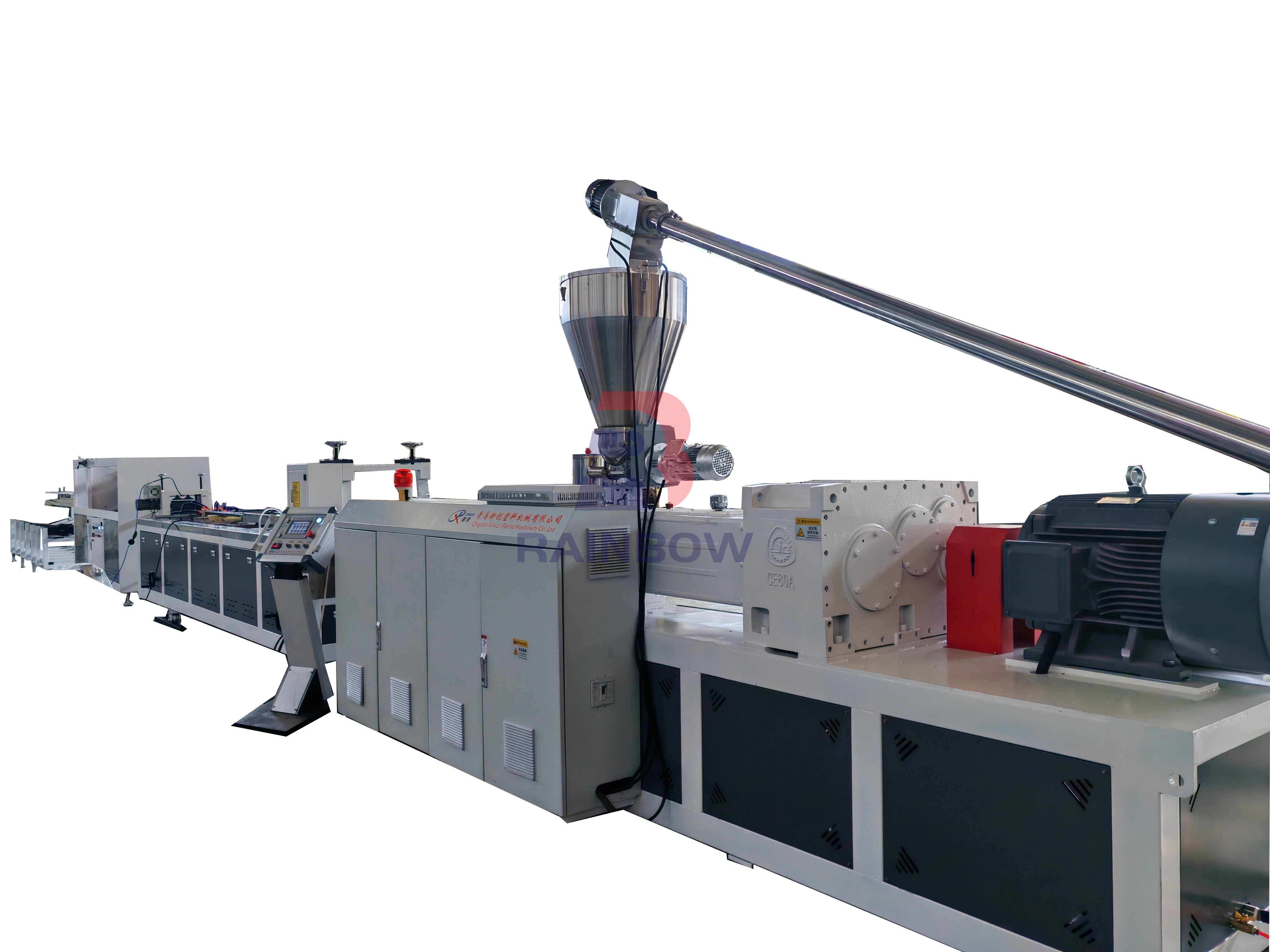 PP PE WPC Floor Decking Making Machine