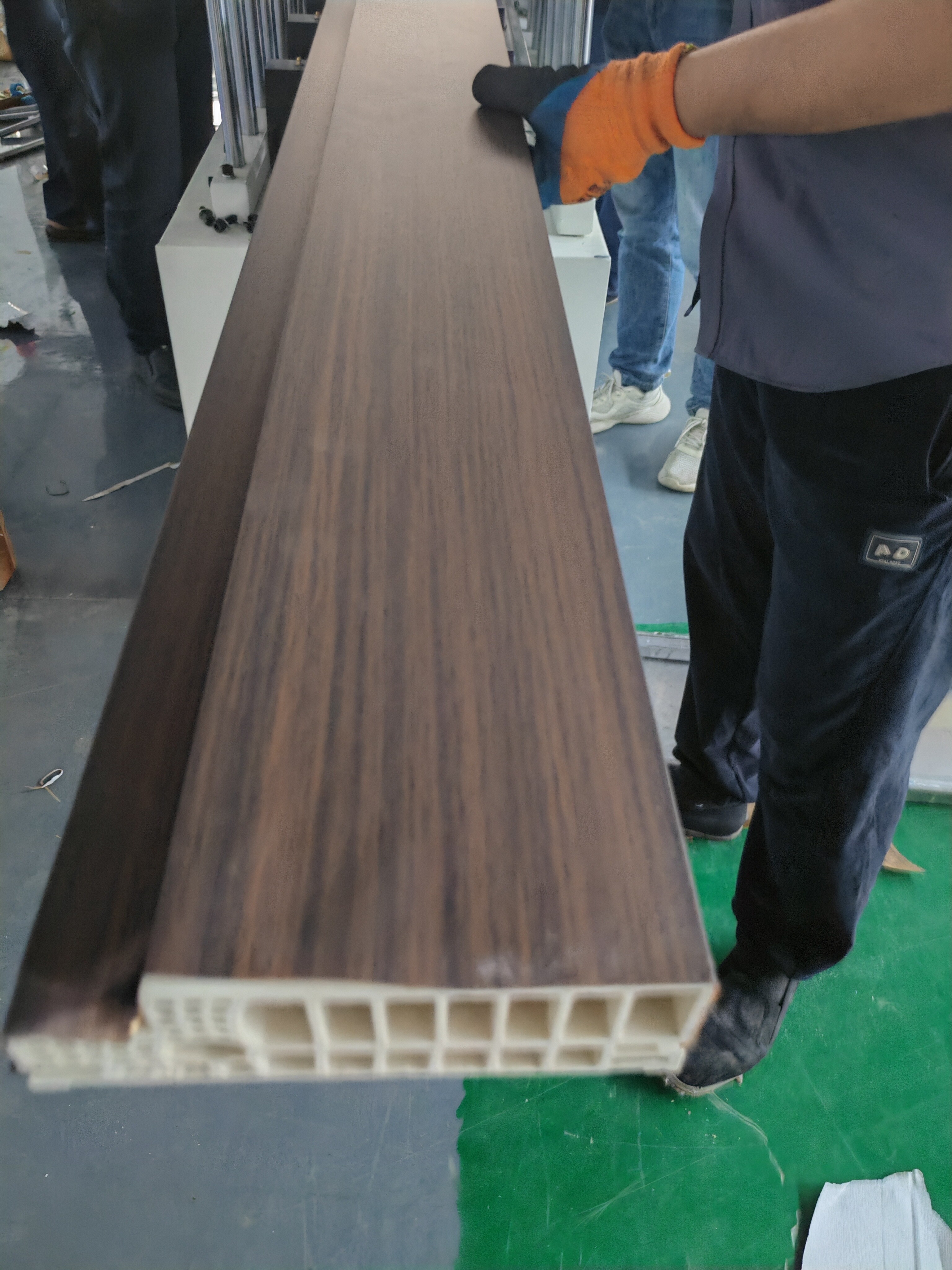 PVC WPC Hollow Door Frame Making Machine
