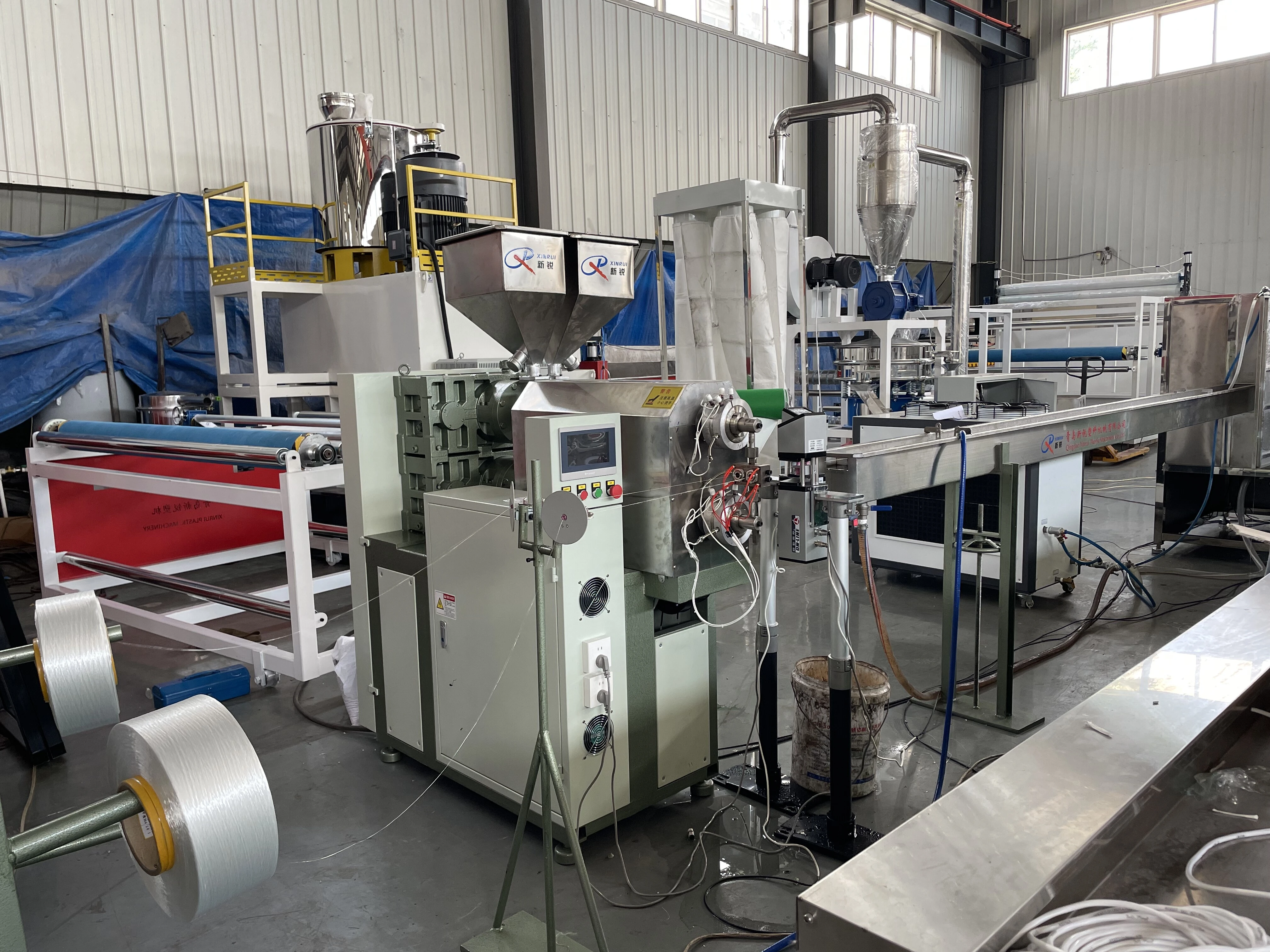 PVC Coated Polyester Yarn Coating Machine