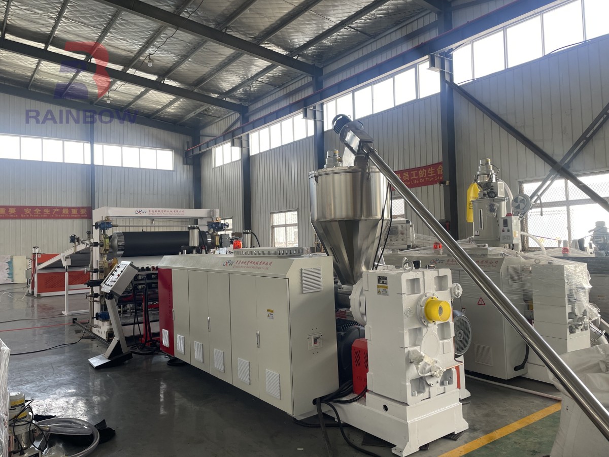 TPR TPE TPV Sheet Making Machine
