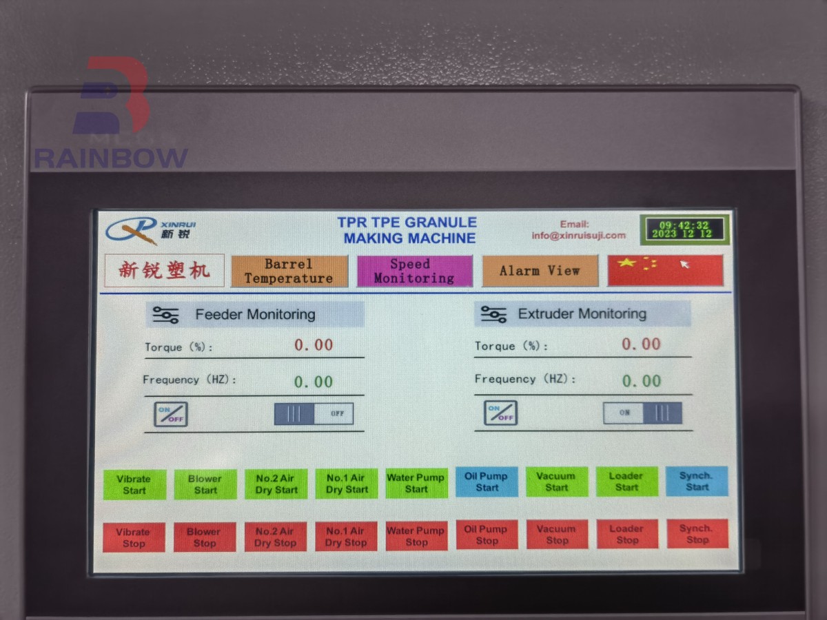 TPE granule making machine
