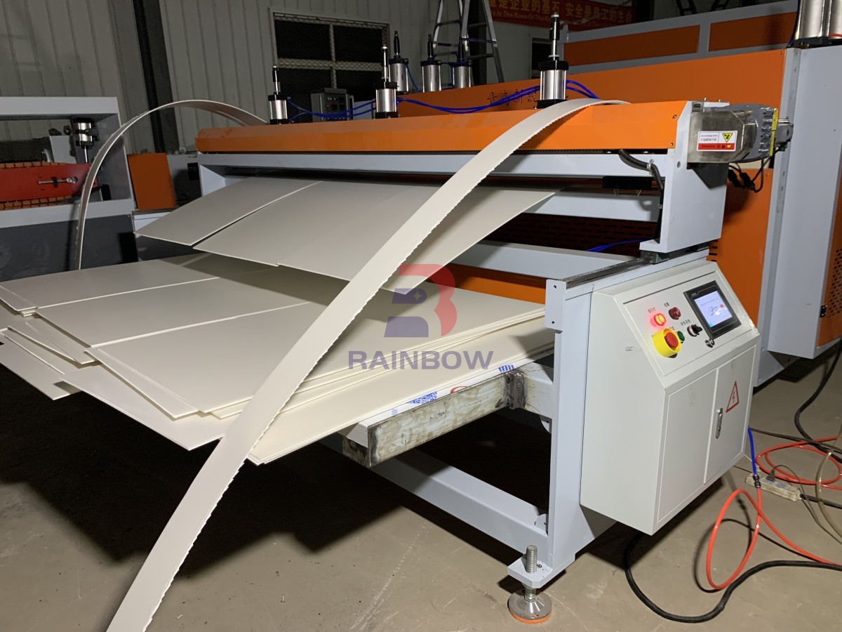 plastic corrugated sheet making machine plastic corrugated sheet making machine