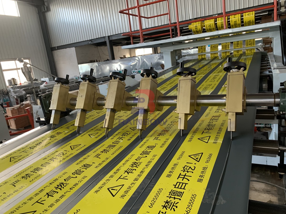 cable protection tile sheet machine