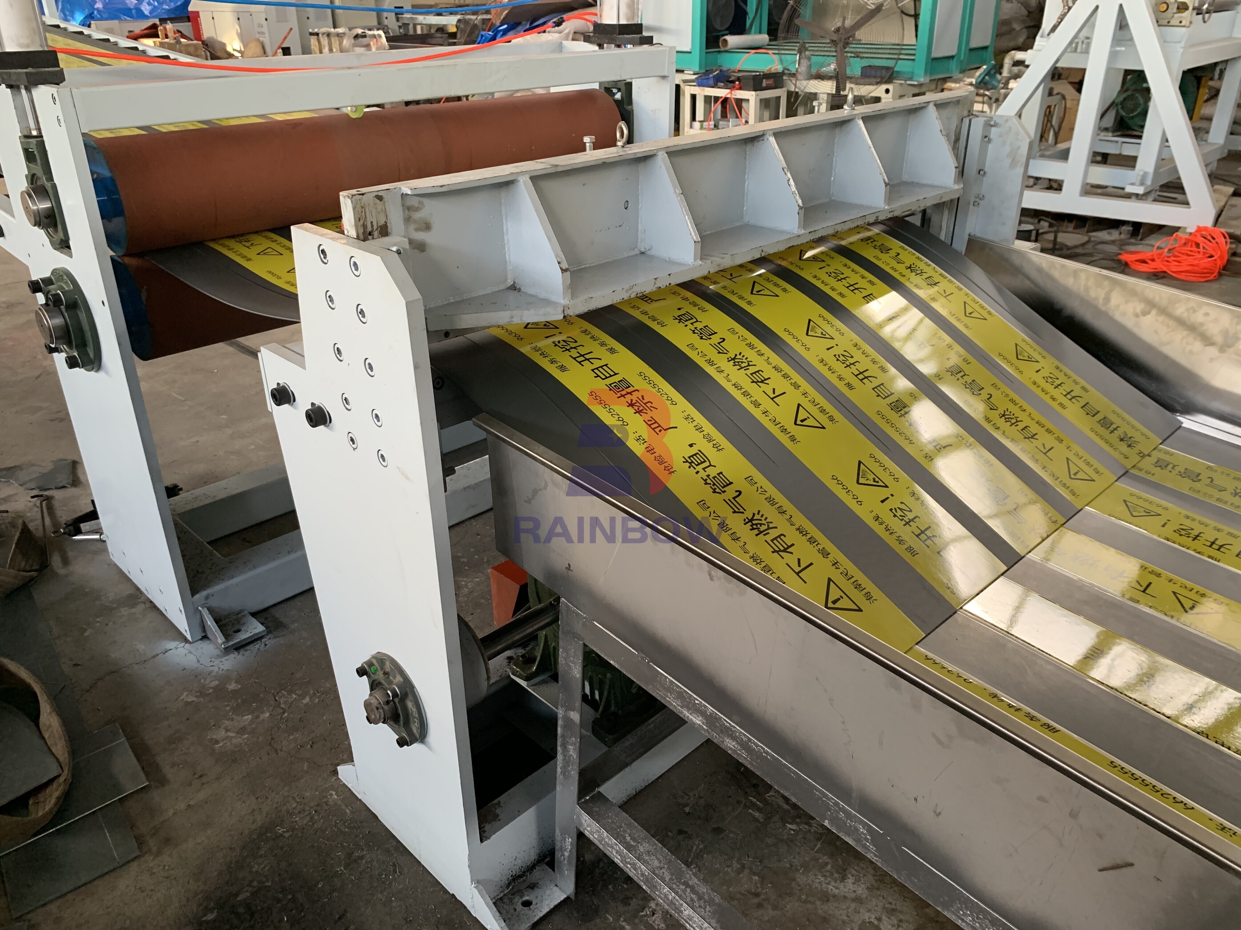 PE Cable Protection Warning Tile Making Machine