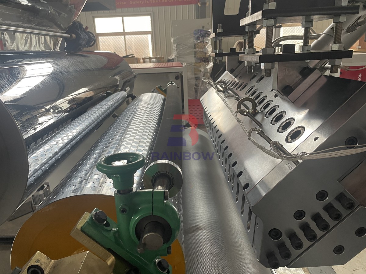 PVC VINYL FLOORING ROLL MAKING MACHINE LINE