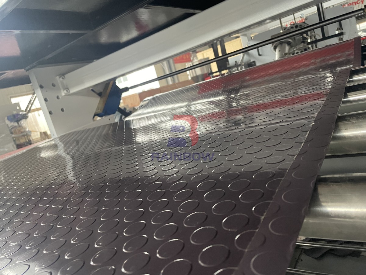 pvc leather machine
