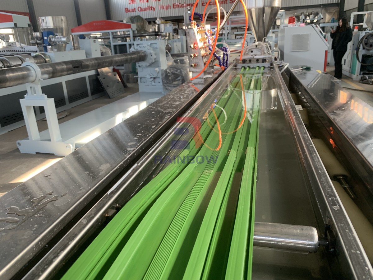 Plastic PVC Waterstop Sheet Profile Production Line 