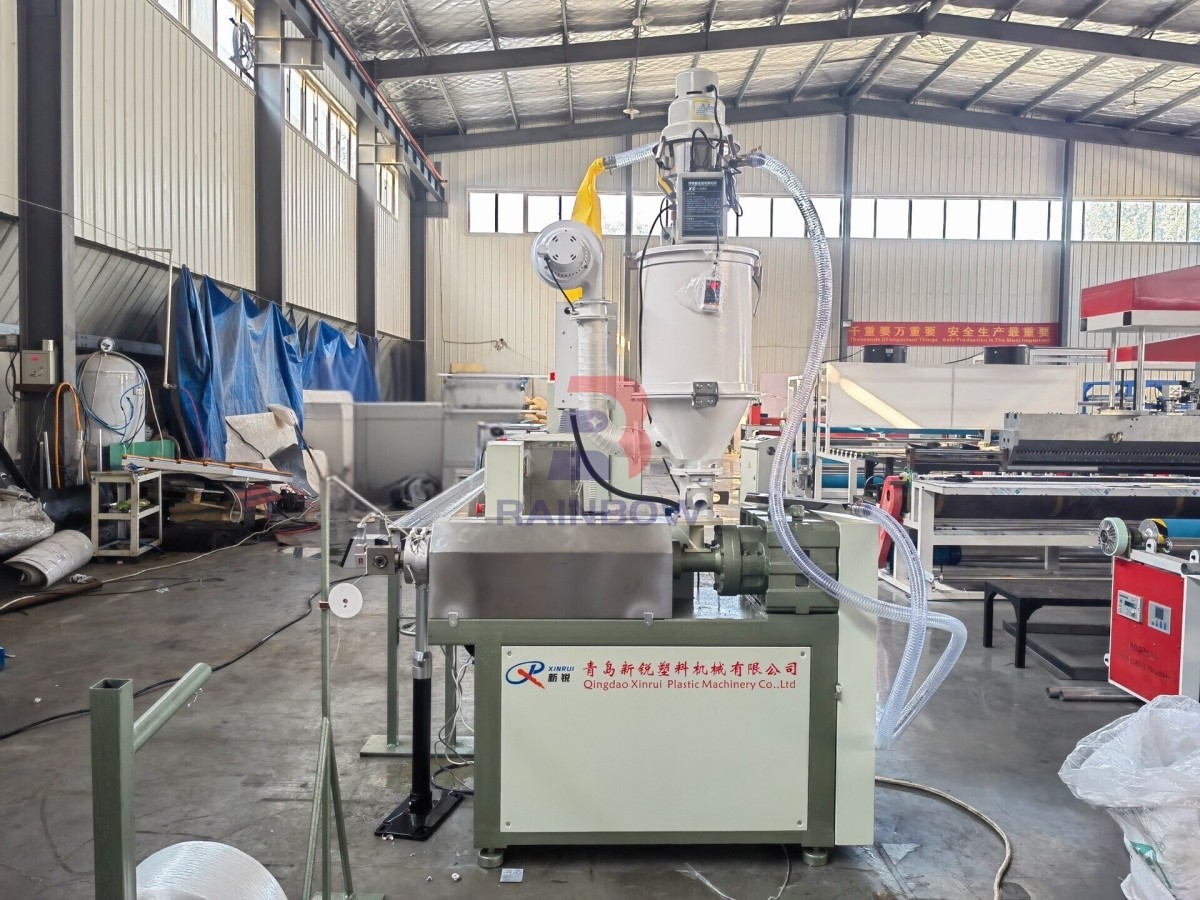 PVC coated yarn machine