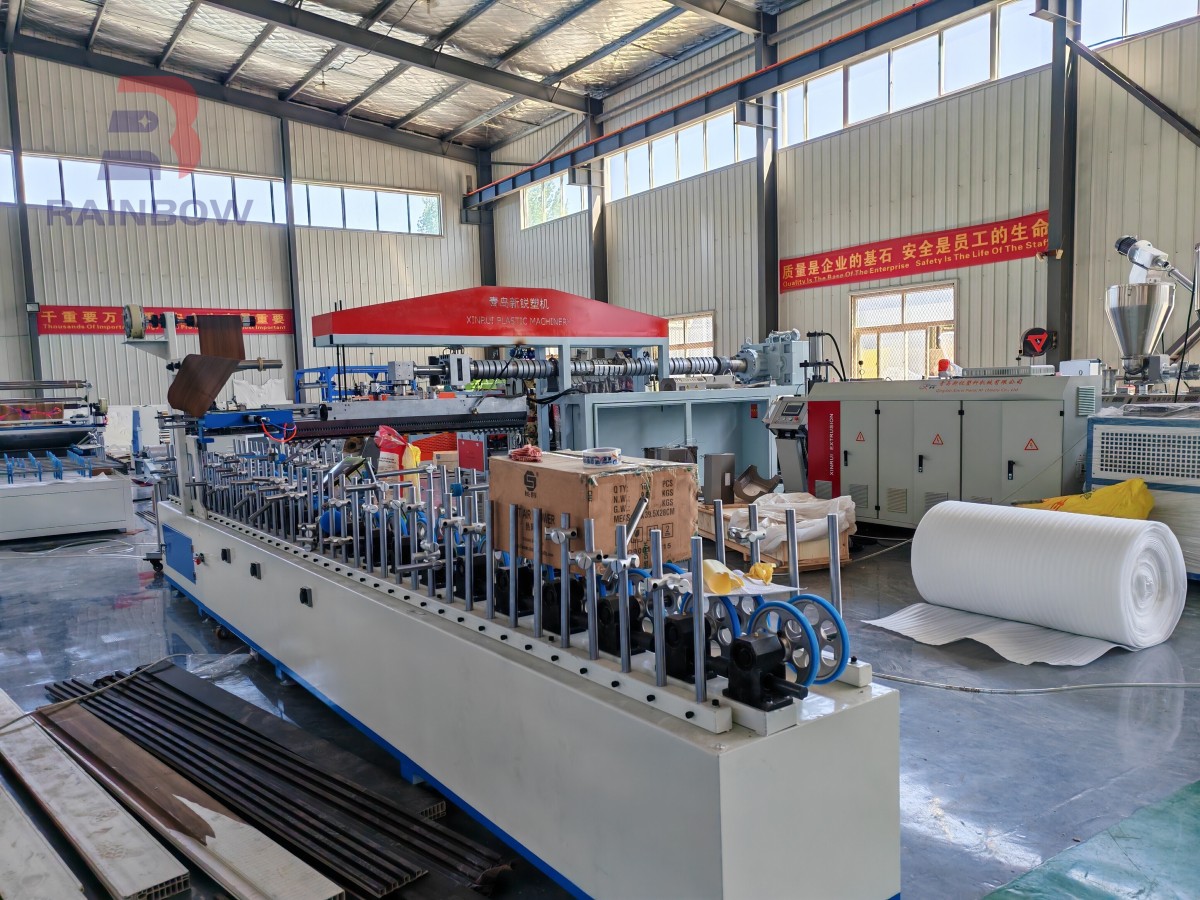 WPC Hollow Door Frame Production Line WPC Hollow Door Frame Production Line