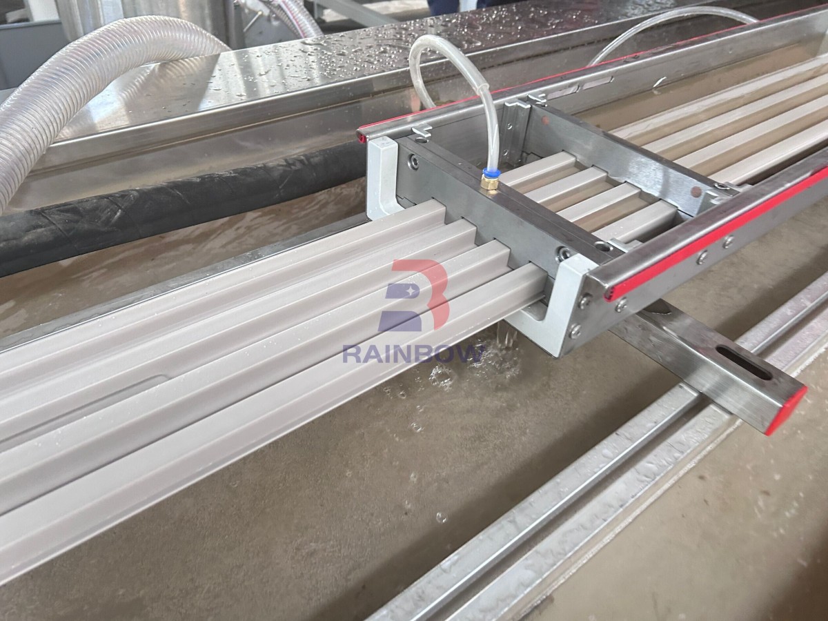 WPC Louver Panel Production Line WPC Louver Panel Production Line