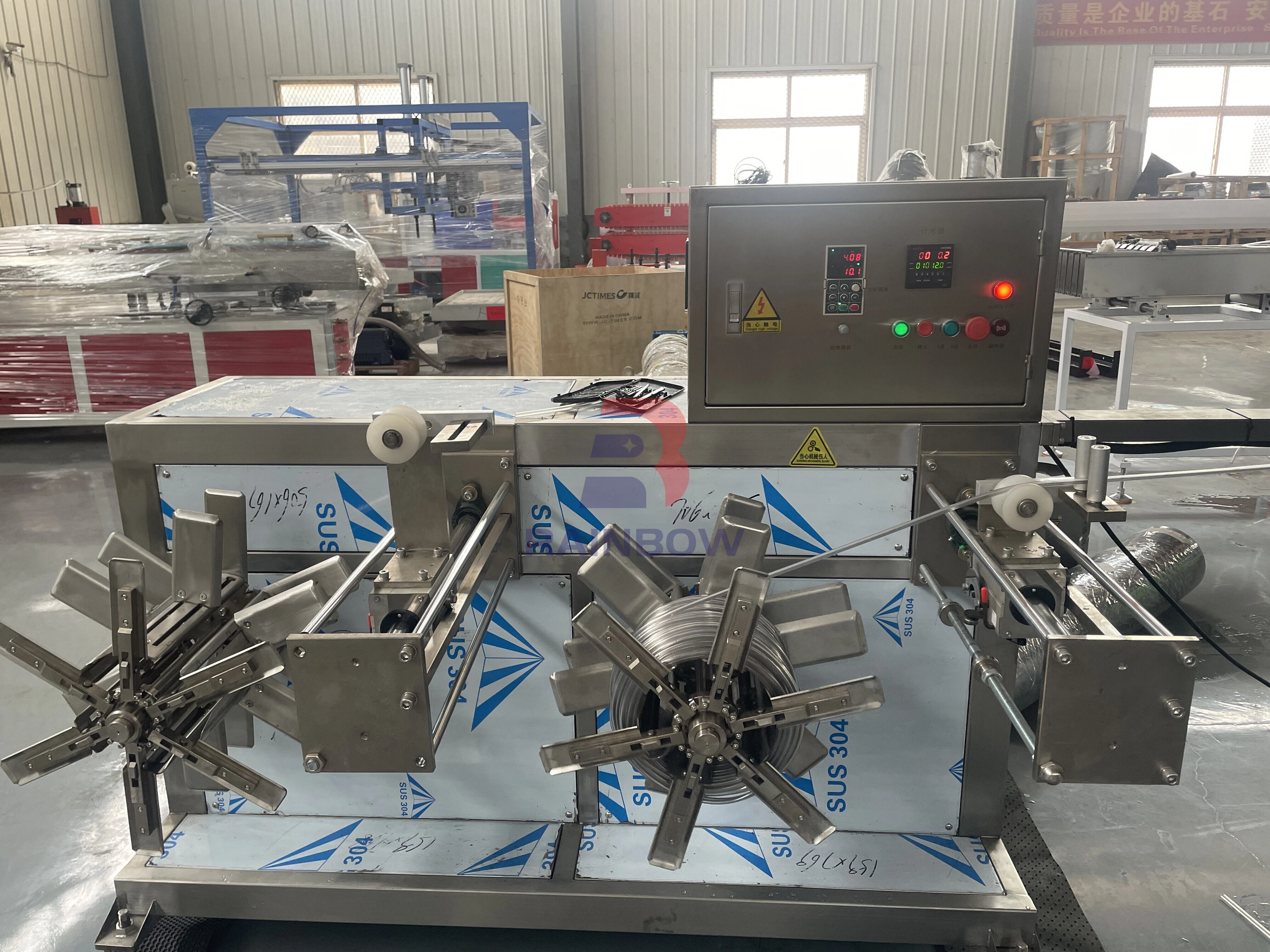 High precision medical tube extrusion production line