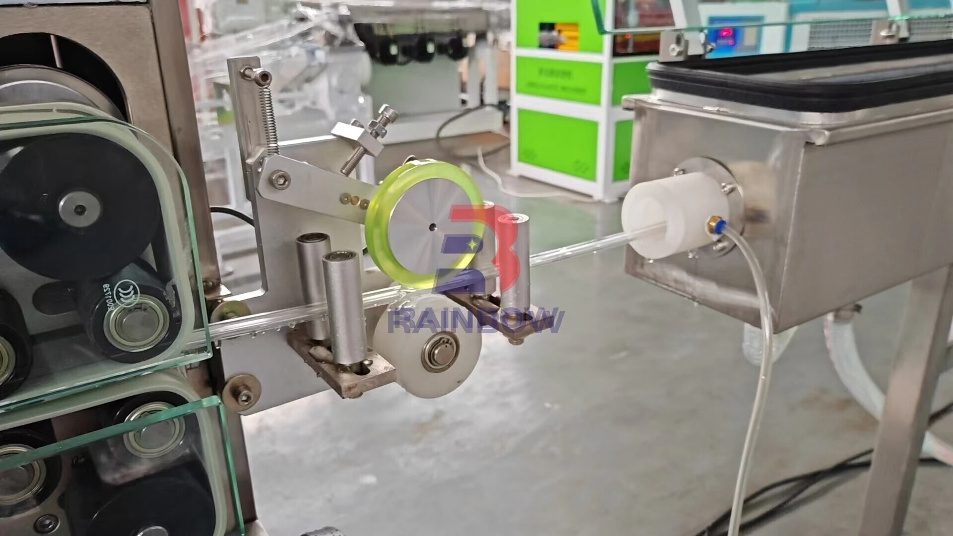 High precision medical tube extrusion production line