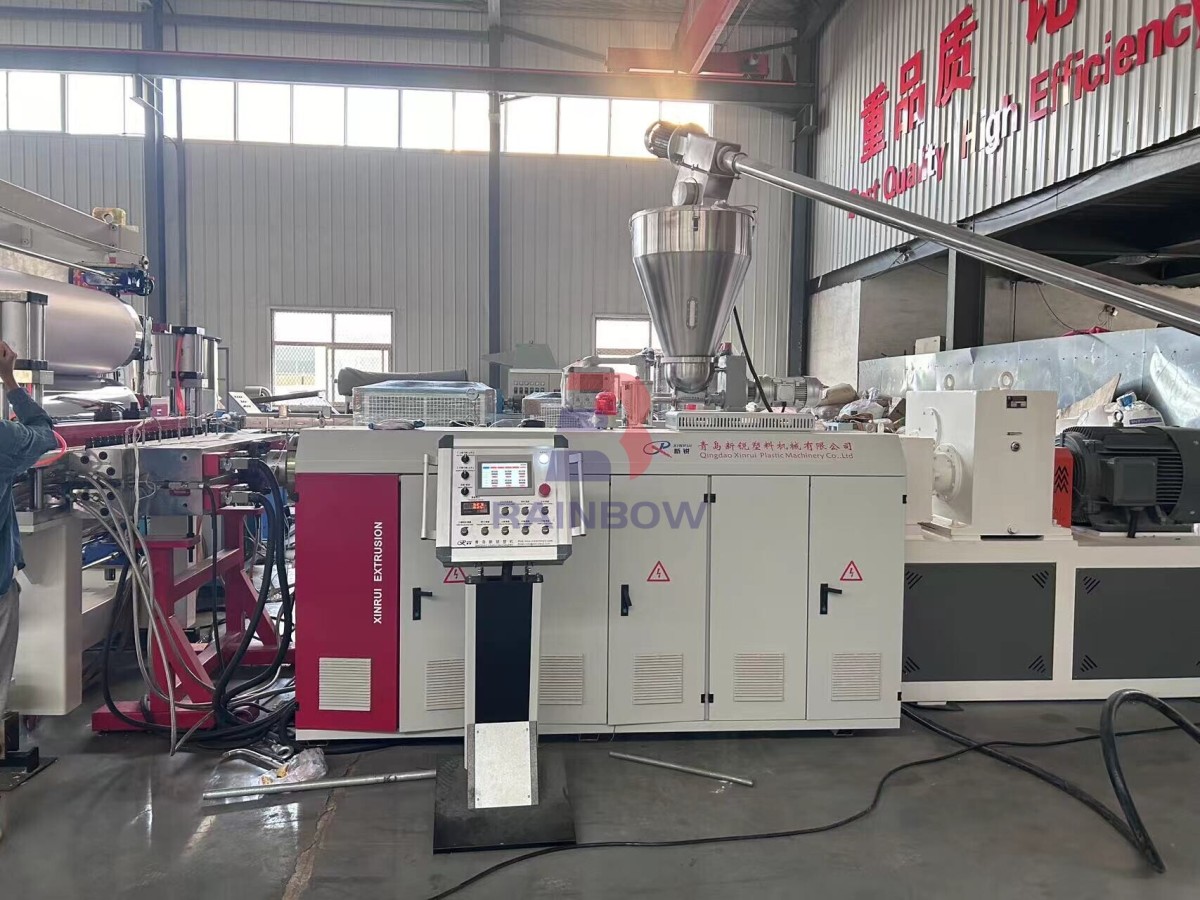 soft pvc foam board machine