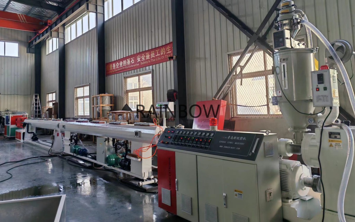 PPR PP HDPE Pipe Extruder Machine 