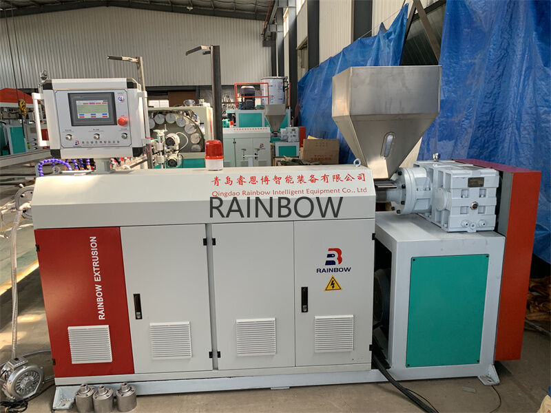 PVC Fiber Reinforced Hose Making Machine