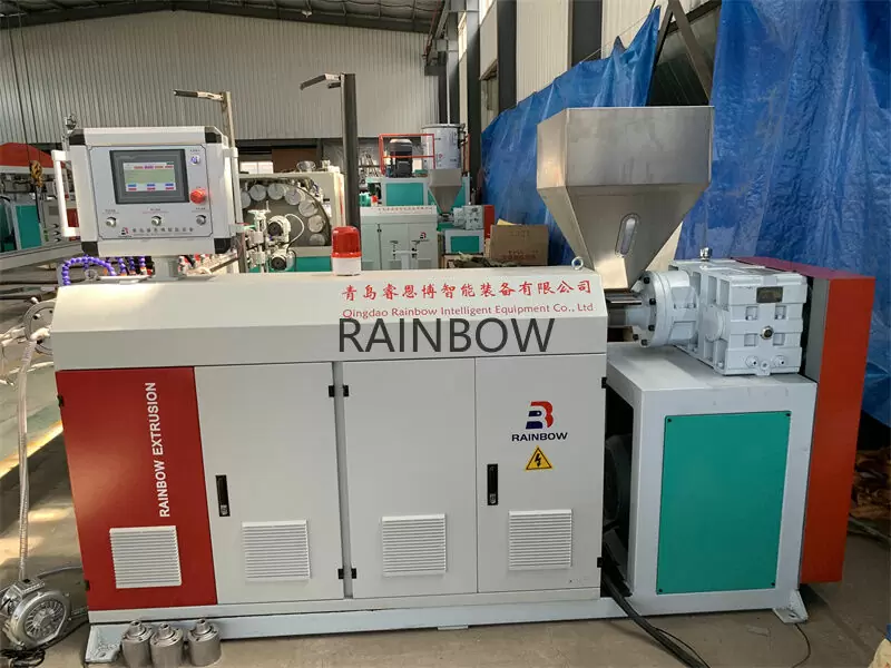 PVC Fiber Reinforced Hose Making Machine