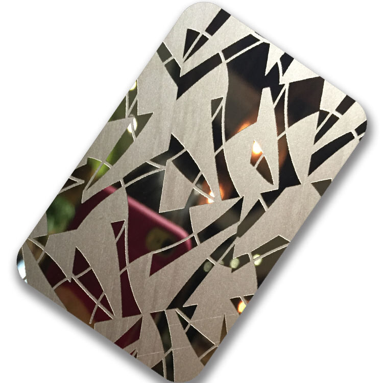 Stainless Steel Etched Sheet