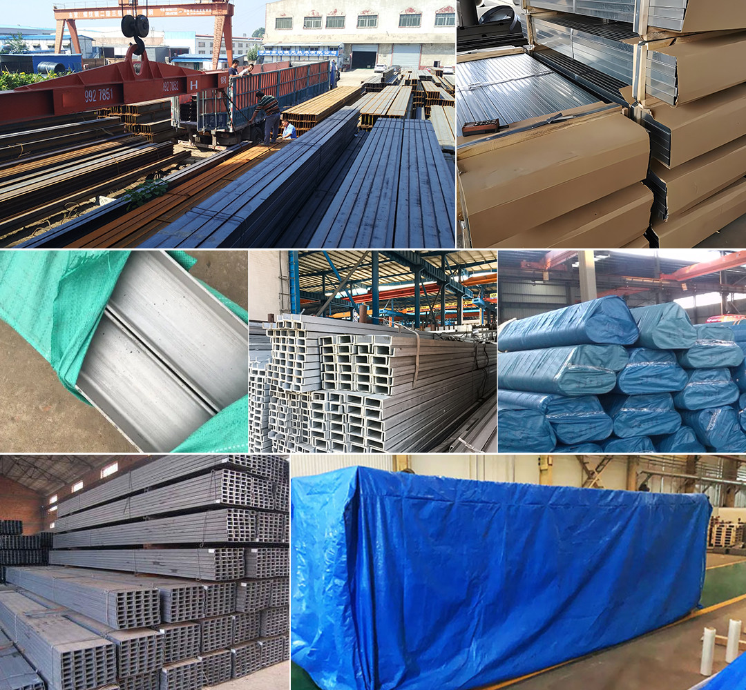 3.jpg 6m gegalvaniseerd staal U-kanaal 40x50 U-vormige staal sectie Q235 3