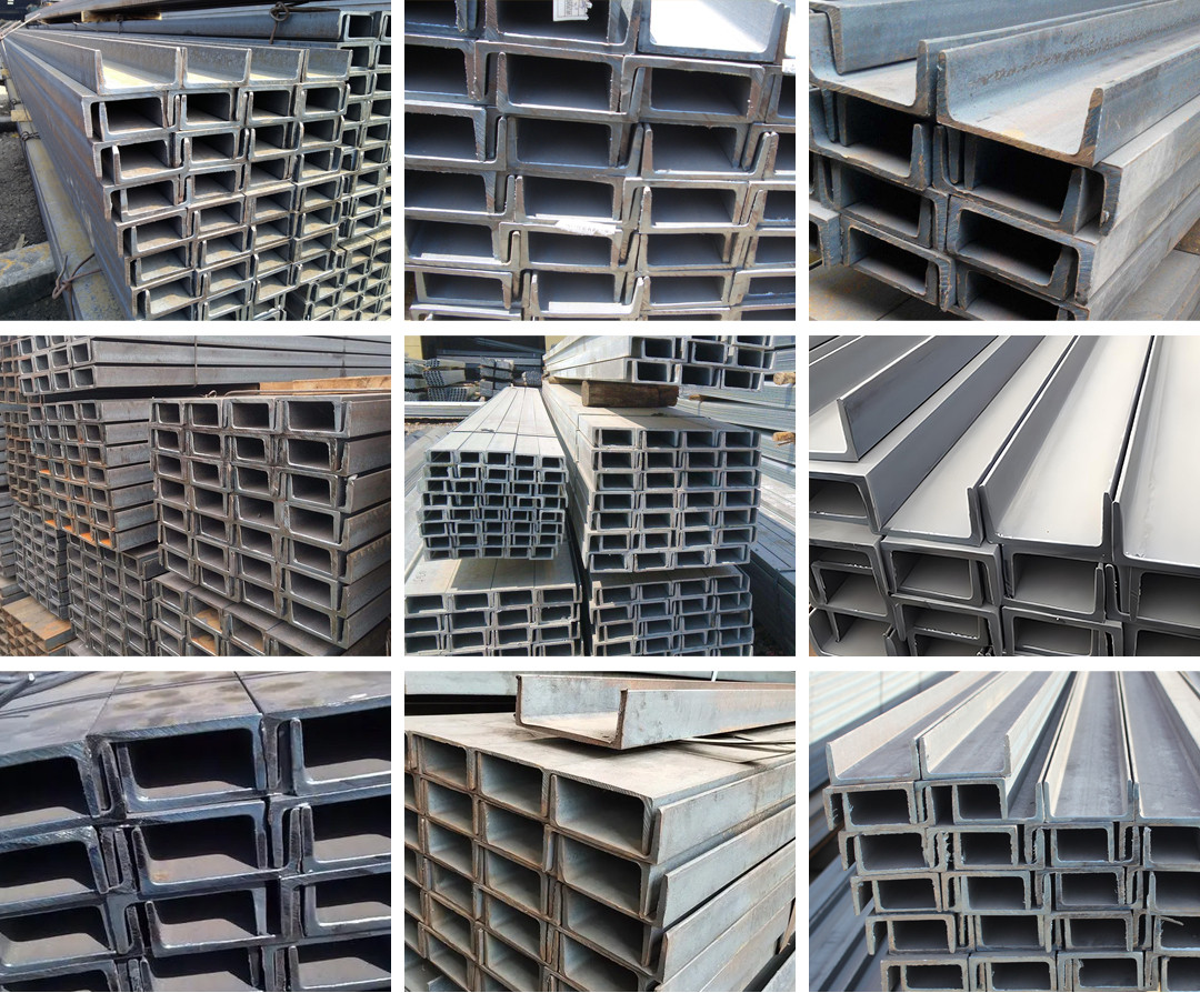 1 6m gegalvaniseerd staal U-kanaal 40x50 U-vormige staal sectie Q235 0