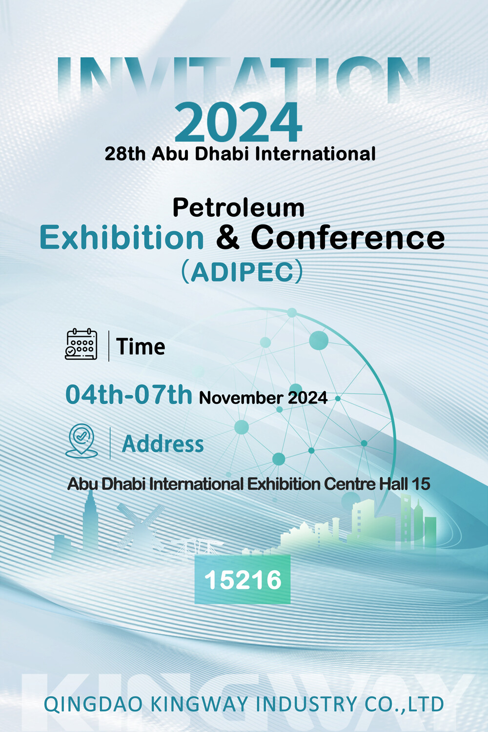 Selamat datang di Pameran & Konferensi Perminyakan Internasional Abu Dhabi (ADIPEC) ke-28 tahun 2024