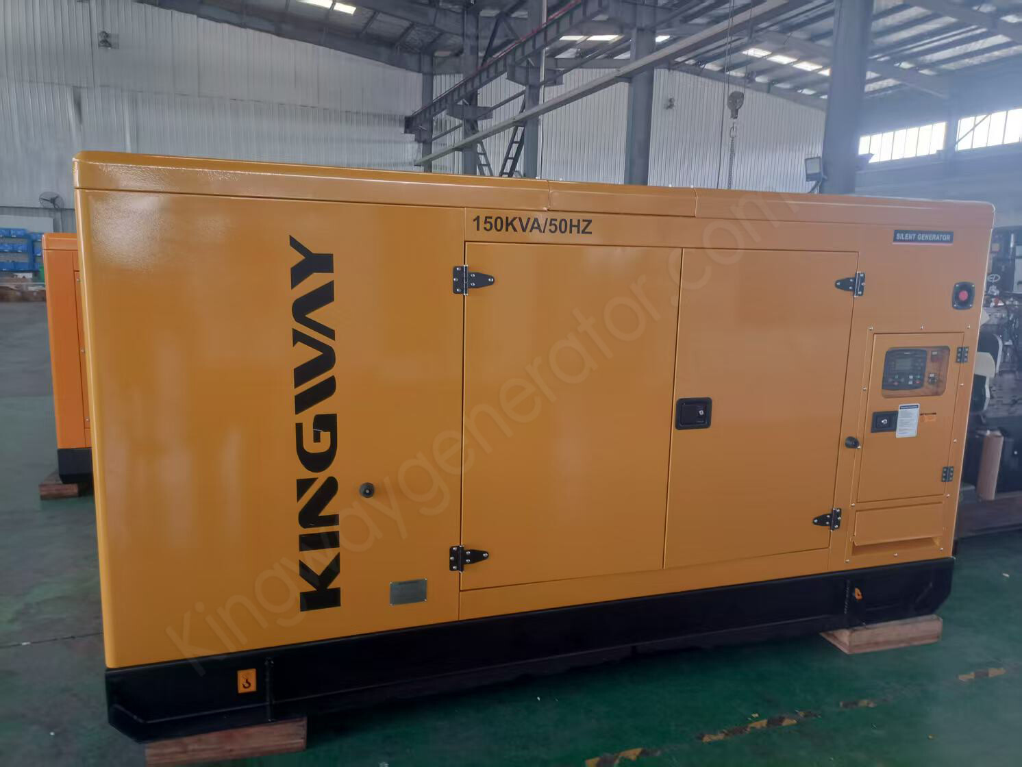 Genset gas alam 120KW dikirim ke pelabuhan