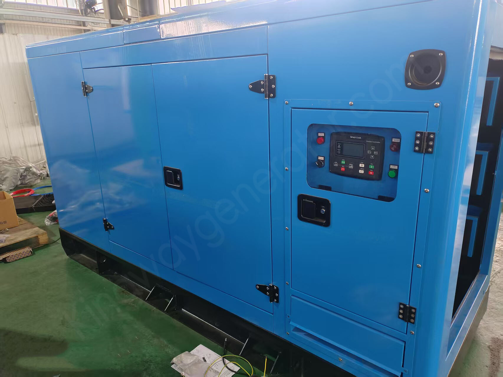 60KVA set generator gas alam diekspor ke Nigeria