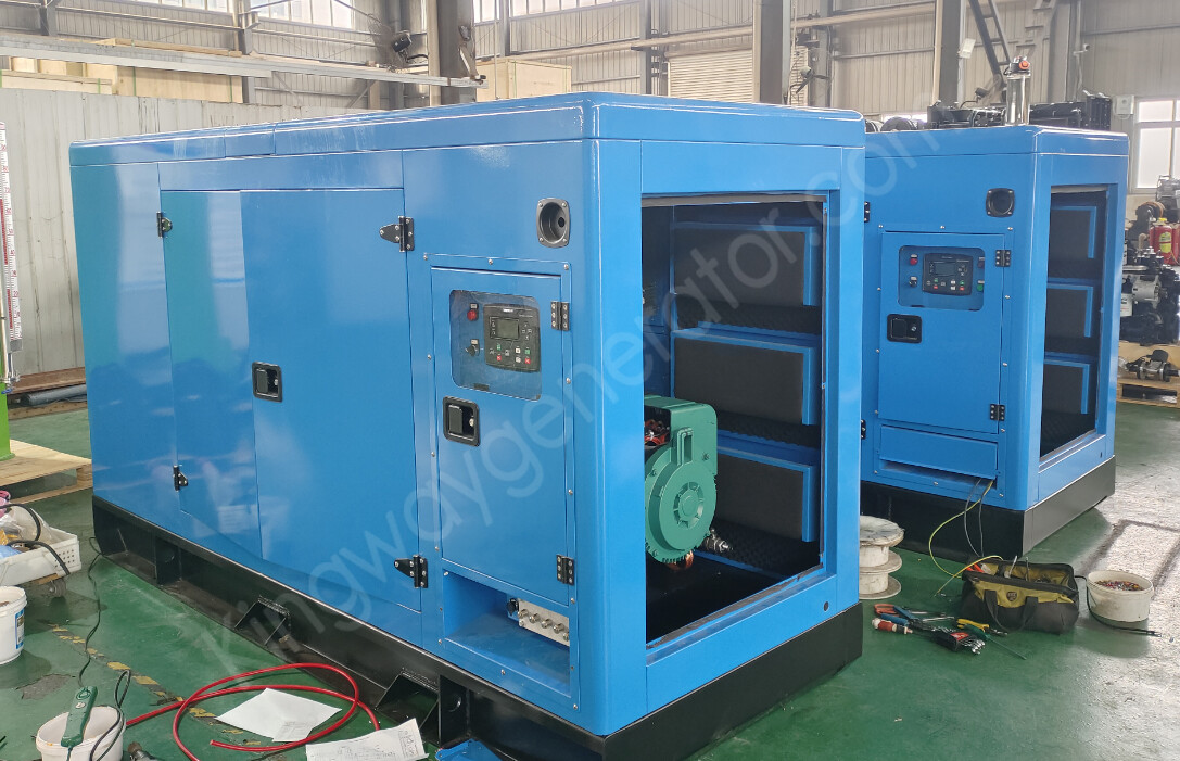 Genset Gas Alam Kompresi 60KVA Diekspor ke Nigeria Genset Gas Alam Kompresi 60KVA Diekspor ke Nigeria