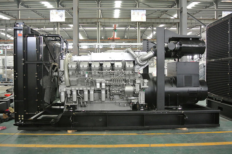 Genset Diesel 1540KVA Didukung oleh Mesin Mitsubishi