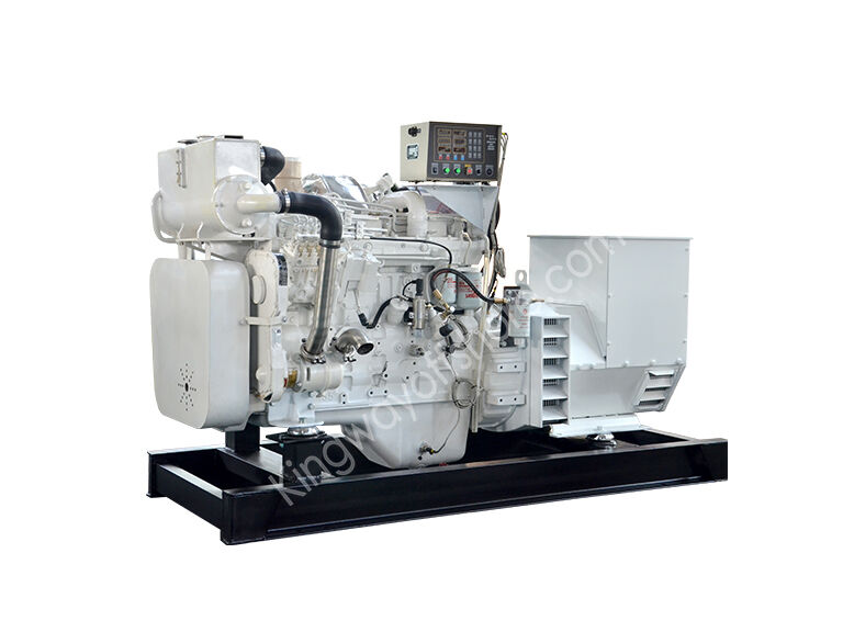 Mesin 400V Generator Diesel Kelautan Set Generator Diesel 500KVA