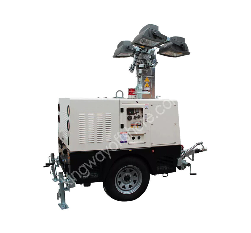 Kingway Atex Certified Zone 2 Menara Penerangan Bukti Ledakan