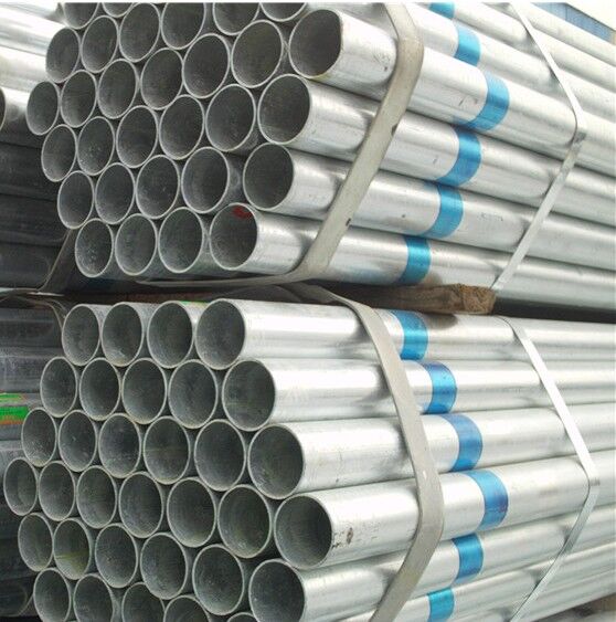 Galvanized steel round pipe