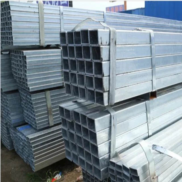 Galvanized steel square tube