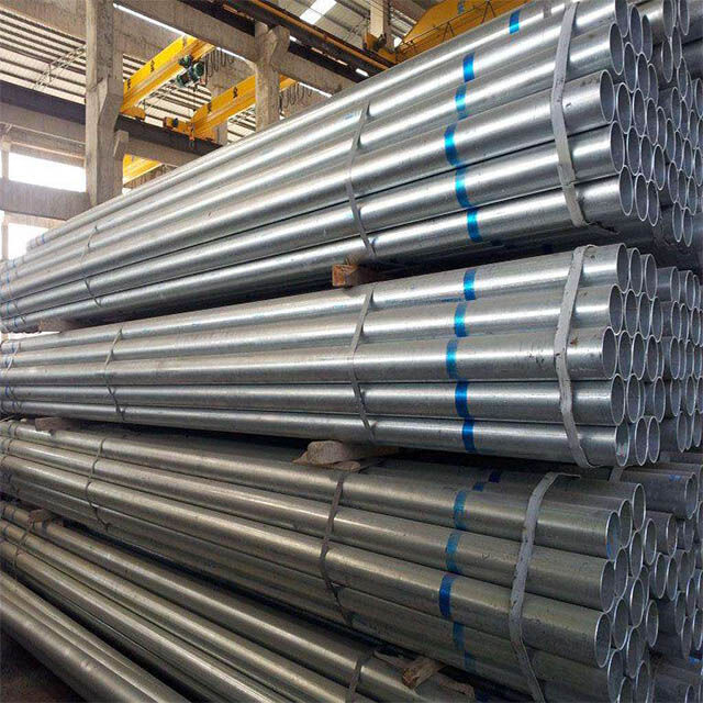 DX51D Hot Dip Welded Zinc Coated Galvanized Steel Pipe 