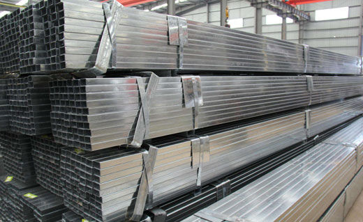 What's the difference between galvanized square pipe and hot galvanized square pipe?