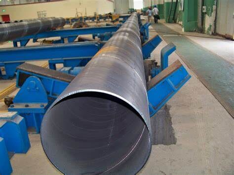 API 5L Black SSAW Weld Carbon Steel Pipe Line Tubing Large Diameter