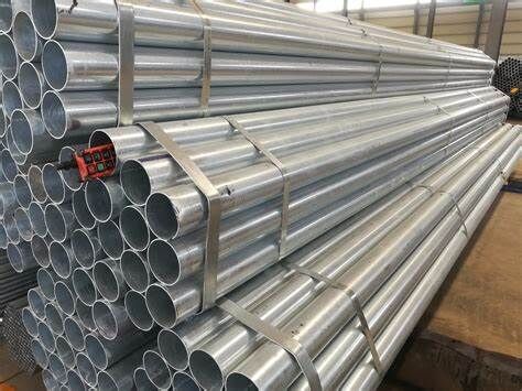 Galvanized Pipe 4''xSch40 ASTM A53 Gr. B Hot DIP Seamless/Welded Steel Tube HDG Pipes