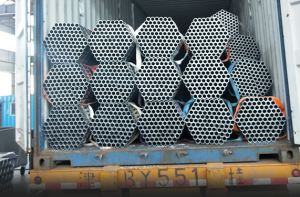 Galvanized Welded Steel Pipe BS1387 Hot Dip Tube Dn150 Dn65 Medium Grade Class B