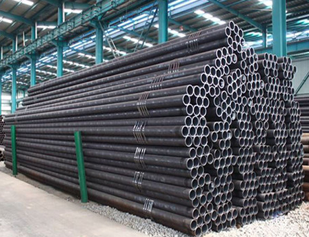 Carbon Seamless Steel Pipe ST37 ST52 1020 1045 A106B Hot Rolled Fluid Pipe