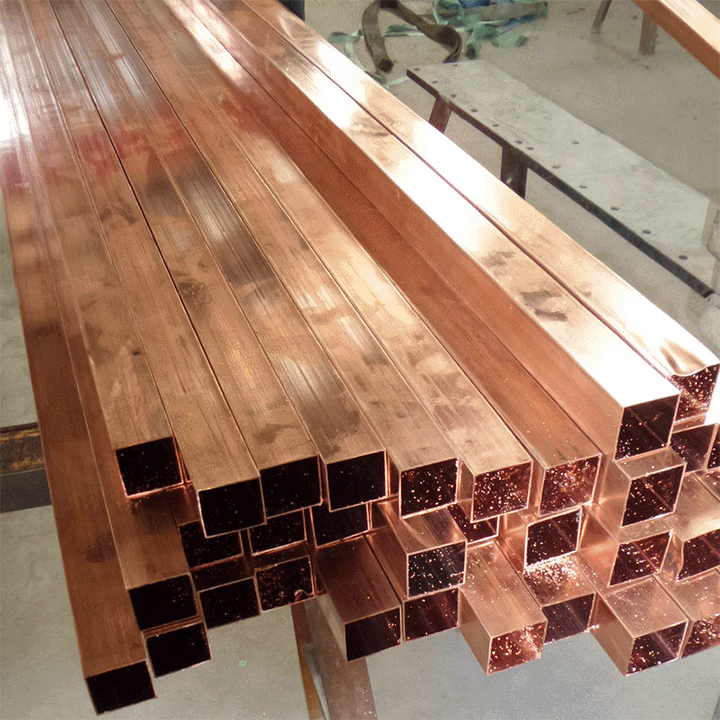Copper Square Pipe Tube