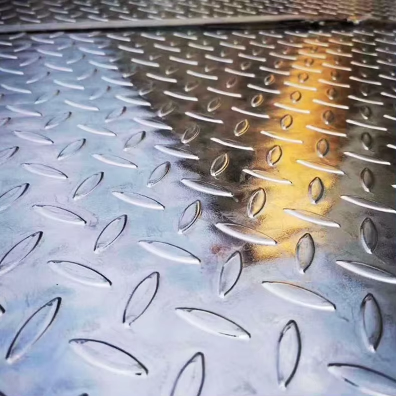 410S Stainless steel embossed plate